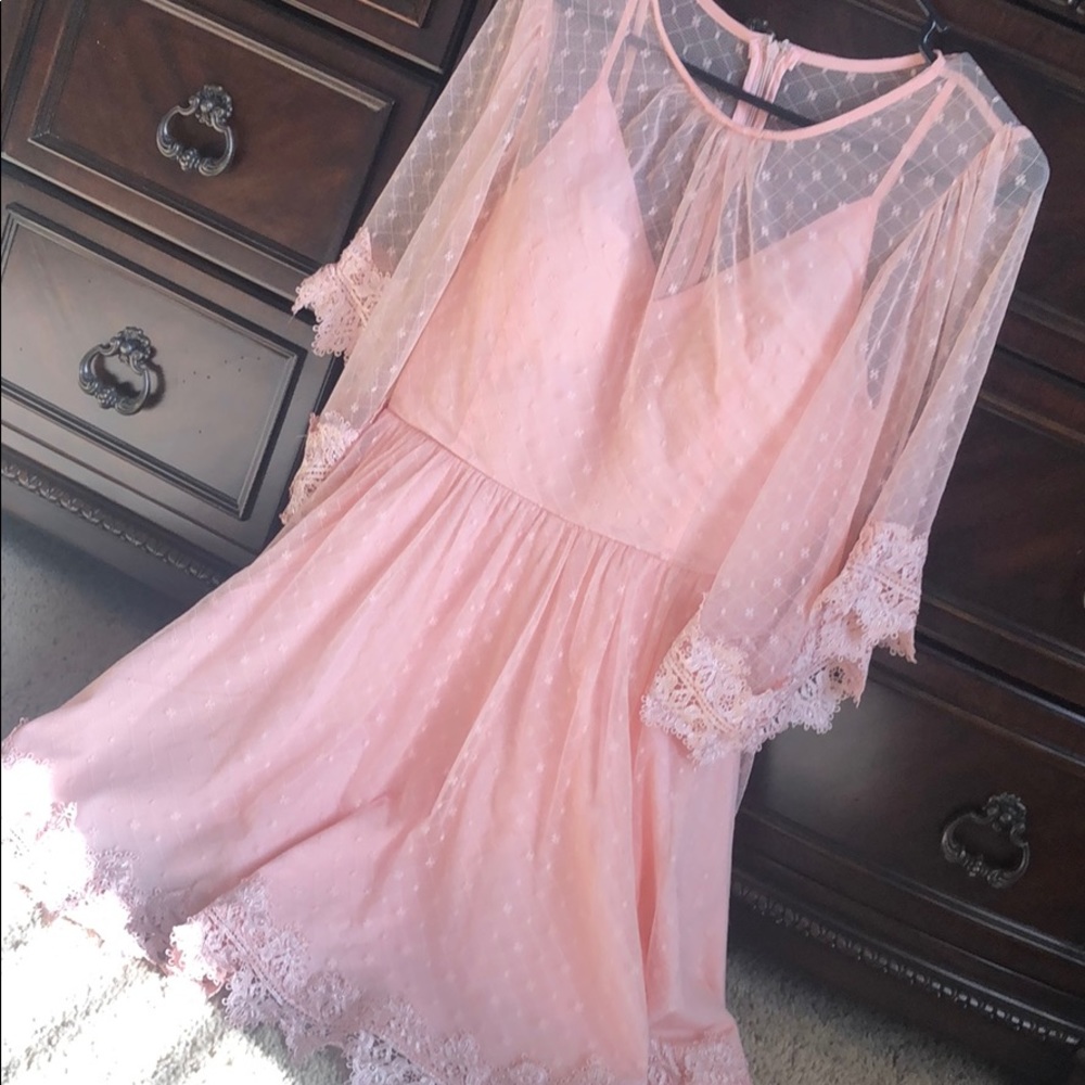 Pink dress